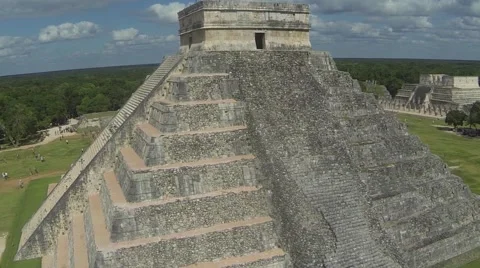 AEREO CHICHEN ITZA 1 Stock Footage 50109617