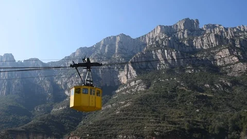 Aeri de Montserrat Stock Footage 87038677