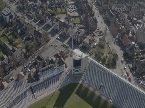 Aerial 12 of West Bridgford, Nottingham, UK Stock Footage 80236953