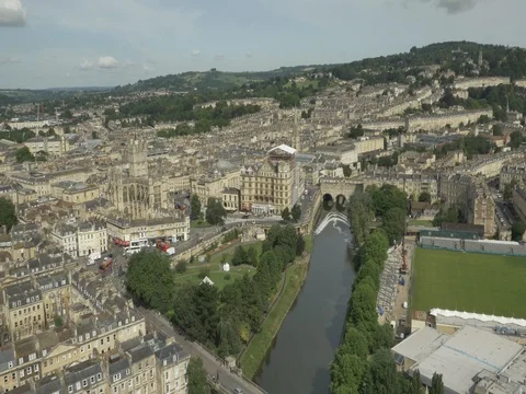 Aerial 16 of Bath, UK Stock Footage 78219245