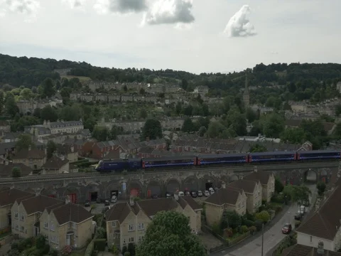Aerial 22 of Bath, UK Stock Footage 78219819