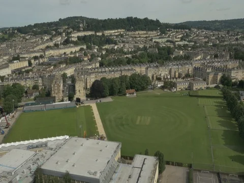 Aerial 4 of Bath, UK Stock Footage 78210807
