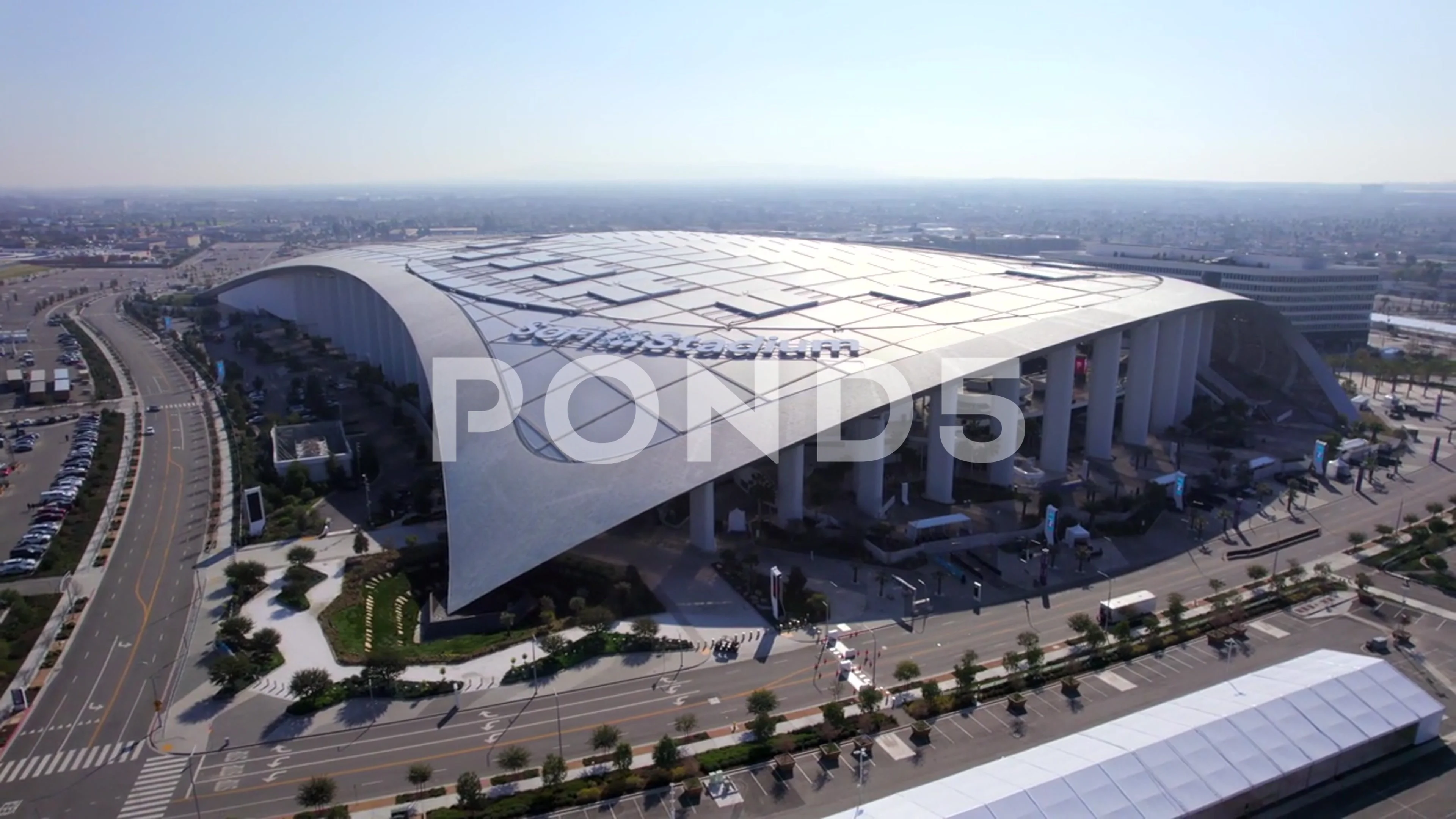 LA Rams: Drone footage offers great footage of new home, SoFi