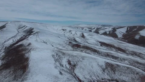 Aerial 4K View of Pristine Plateau Landscape with Untouched Natural Terrain Stock Footage 294499393