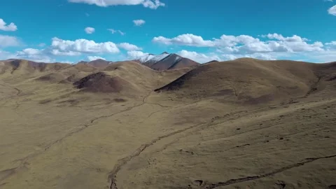 Aerial 4K View of Pristine Plateau Landscape with Untouched Natural Terrain Stock Footage 294499467