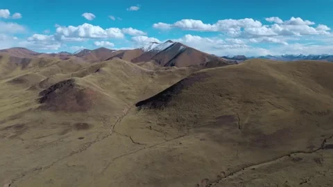 Aerial 4K View of Pristine Plateau Landscape with Untouched Natural Terrain Stock Footage 294499468