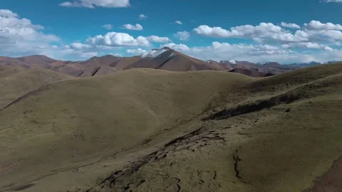 Aerial 4K View of Pristine Plateau Landscape with Untouched Natural Terrain Stock Footage 294500337