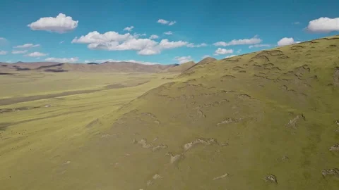 Aerial 4K View of Pristine Plateau Landscape with Untouched Natural Terrain Stock Footage 294513337