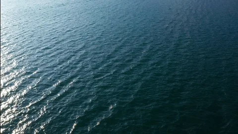 Aerial 4K - Windsurfer in action Stock Footage 114754296