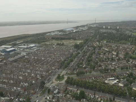 Aerial 9 of Hull, UK Stock Footage 78302342