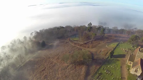 Aerial: Above the clouds Stock Footage 39860043