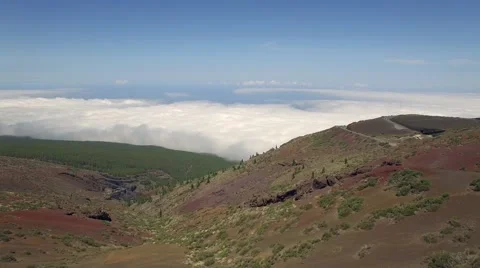 Aerial: above the clouds Stock Footage 54561957