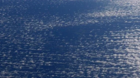 Aerial above Cumulus Cloud formation, 4K Stock Footage 56222622