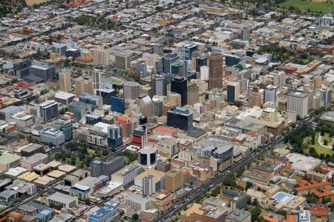 Aerial adelaide Stock Photos