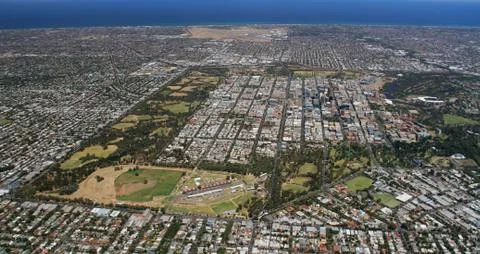 Aerial adelaide Stock Photos