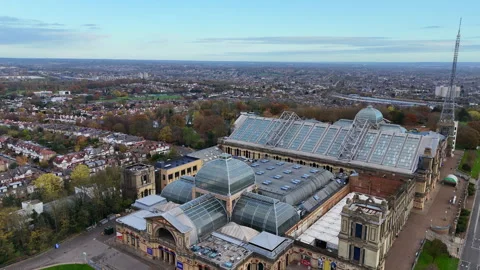 Aerial Alexandra Palace. Stock Footage 292897237