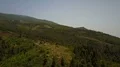 Aerial ascend at green mountain landscape La Palma 4k 4k or 4k+ Resolution