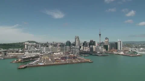 Aerial Auckland 2 Stock Footage 16753720