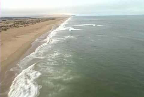 Aerial beach 01 Stock Footage 620691