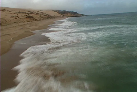 Aerial beach 03 Stock Footage 620700