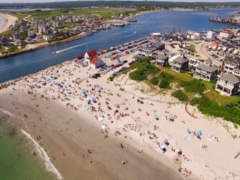 Aerial Beach 1 Stock Footage 73768597