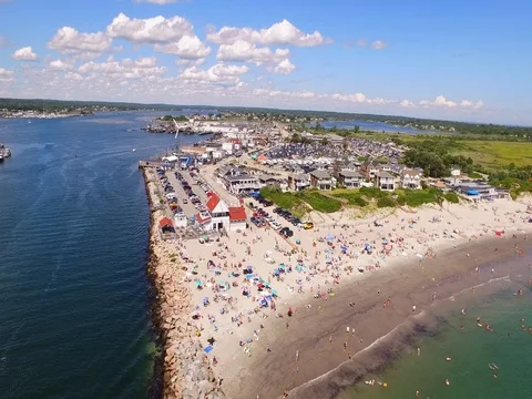 Aerial Beach 2 Stock Footage 73768568