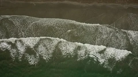 AERIAL BEACH SHORE 스톡 동영상 171014657