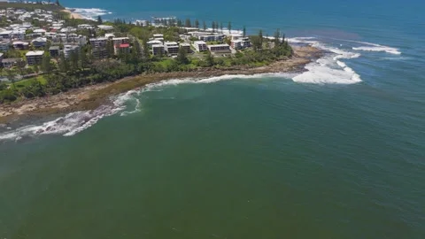 Aerial beach view Stock Footage 262408525