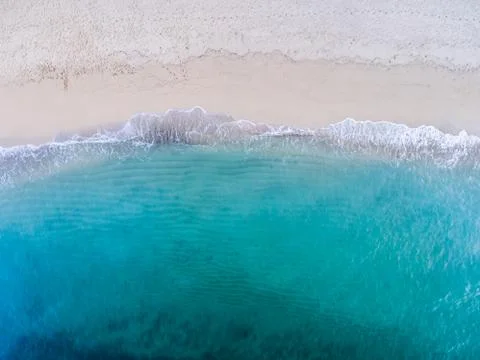 Aerial Beach view Foto stock
