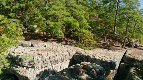 Aerial of a Beautiful Cliff's Edge Stock Footage 149452074