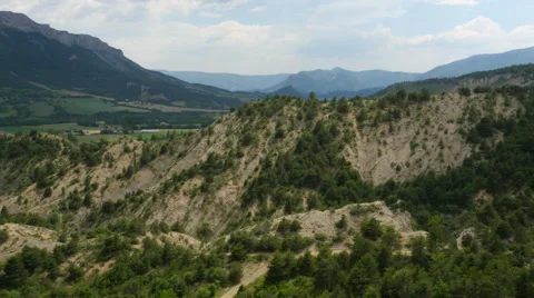 Aerial of beautiful mountain Stock Footage 64882659