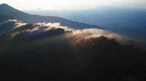 Aerial of beautiful mountain Video stock 65877960