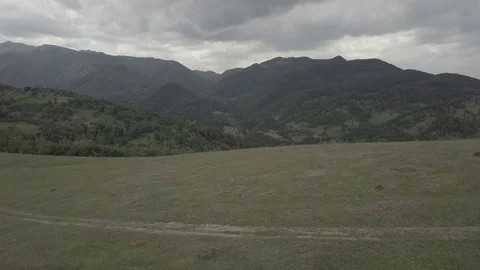 Aerial beautiful mountains Vidéo 84260093
