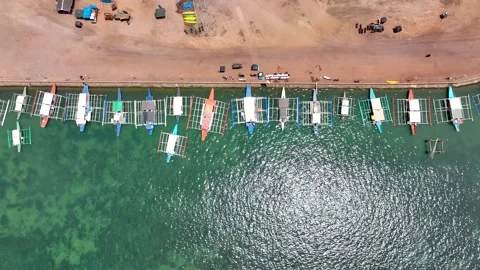 Aerial Bird's Eye Top Down View of multi... | Stock Video | Pond5