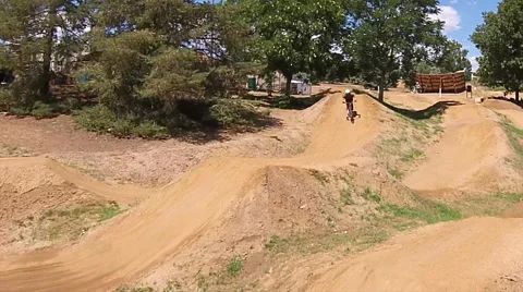 Aerial BMX Video stock 66286870
