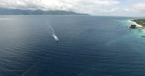 Aerial Boat Stock Footage 149902904