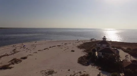 Aerial Boca Grande Lighthouse Stock Footage 60167632