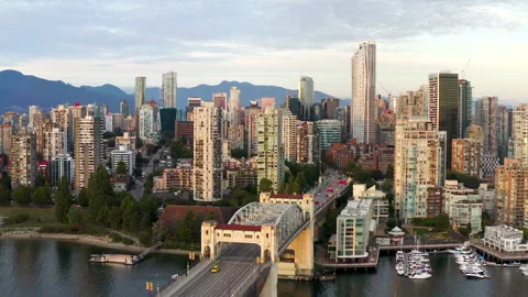 Aerial bridge flyover Stock Footage 298312420