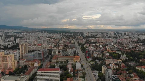 Aerial Bulgaria Sofia June 2018 Sunny Day Mavic Air Stock Footage 103352648