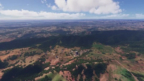 Aerial of Canberra Deep Space Complex in ACT. Australia Stock-Footage 307343782