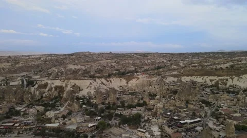 Aerial cappadocia view Stock Footage 218002690