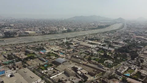 Aerial captures expansive city environment with impressive vantage from sky Stock Footage 335172246