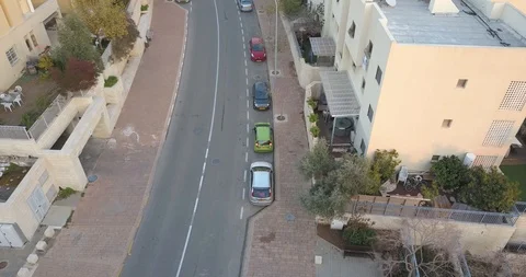 Aerial car tracking 4K Stock Footage 86143890