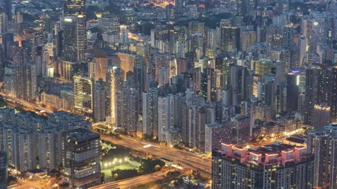 Aerial city Stock Footage 106965610