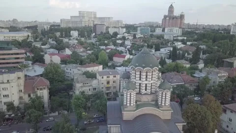 Aerial city view 스톡 동영상 156833916