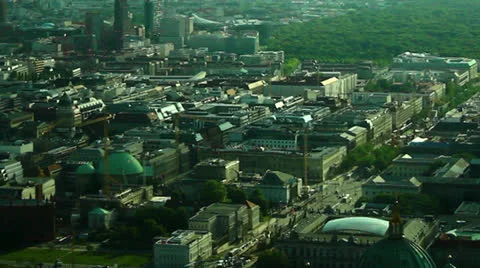 Aerial Cityscape Stock Footage 24460948