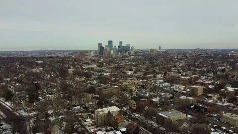 Aerial cityscape  Stock Footage