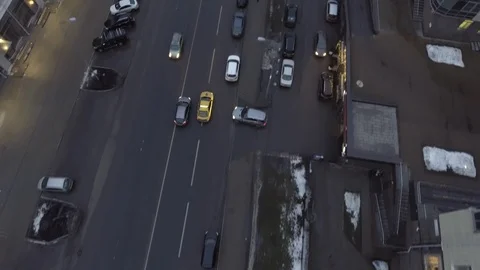 Aerial cityscape view Video stock 86564974