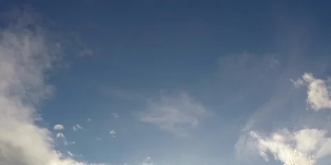 Aerial cloud lapse Video stock 43443804