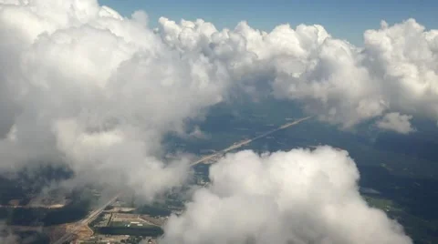 Aerial Cloud Shot Stock Footage 49134765